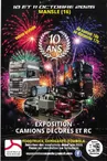 Exposition camions décorés et radio commandés